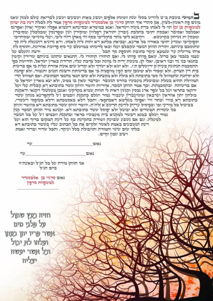 והיה כעץ שתול